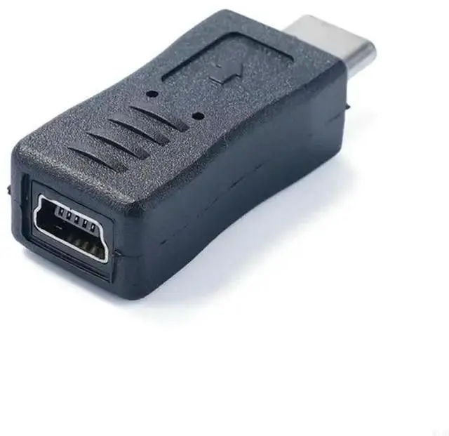 Main image of Mini USB to Type-C Adapter Mini USB to USB Converter Support Charging Data Sync