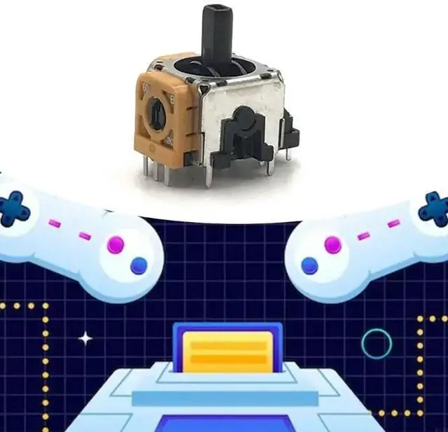 Alt view image 4 of 4 - 3D Joystick Analog Module Replacement for Controller