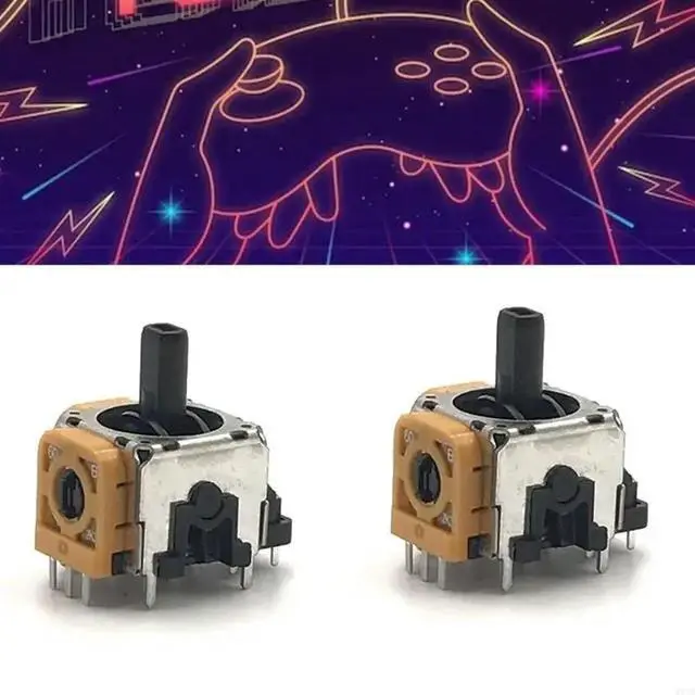 Alt view image 2 of 4 - 3D Joystick Analog Module Replacement for Controller
