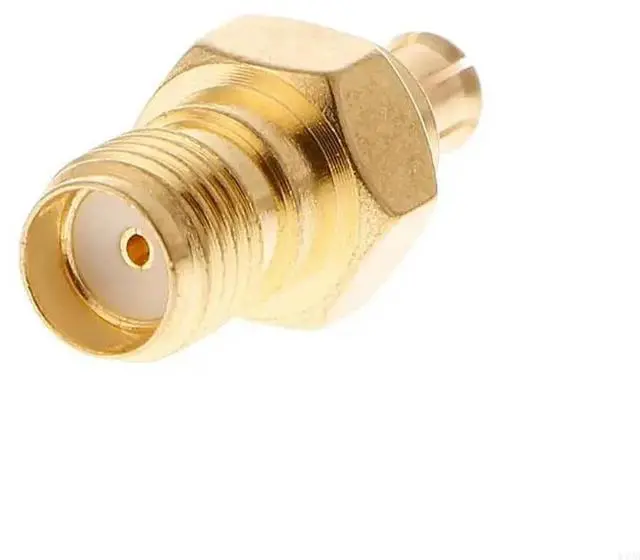 Alt view image 2 of 4 - SMA Female To MCX Male Plug Straight RF Coaxial Adapter Connector Converter