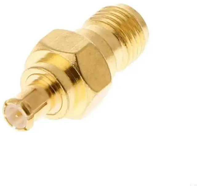 Alt view image 3 of 4 - SMA Female To MCX Male Plug Straight RF Coaxial Adapter Connector Converter