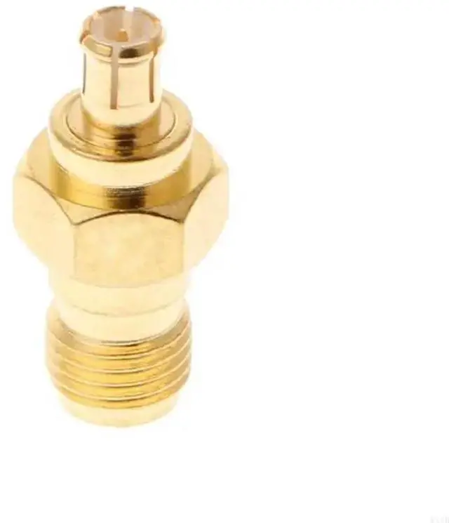 Alt view image 4 of 4 - SMA Female To MCX Male Plug Straight RF Coaxial Adapter Connector Converter
