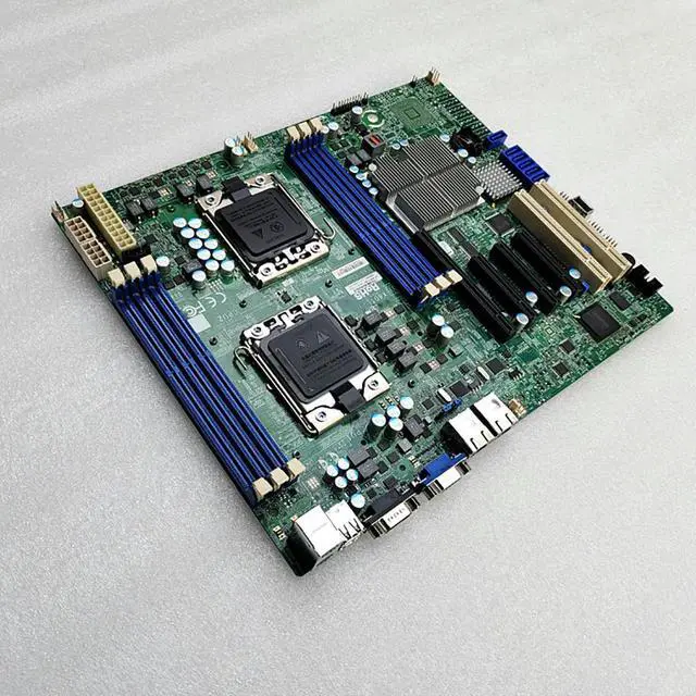 Alt view image 3 of 3 - Xeon processor 5600/5500 series DDR3 SATA2 For S Server Motherboard X8DTL-i