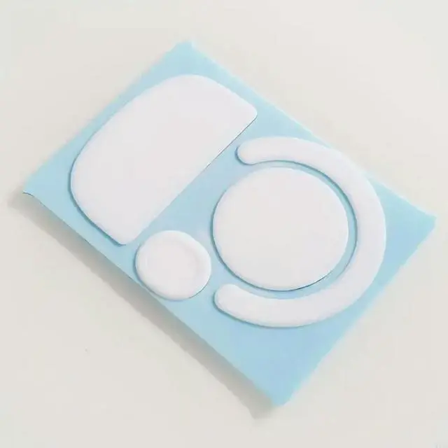 Alt view image 4 of 4 - Mouse Skates Stickers Round Curved Edges Mouse Feet for GPROX Superlight