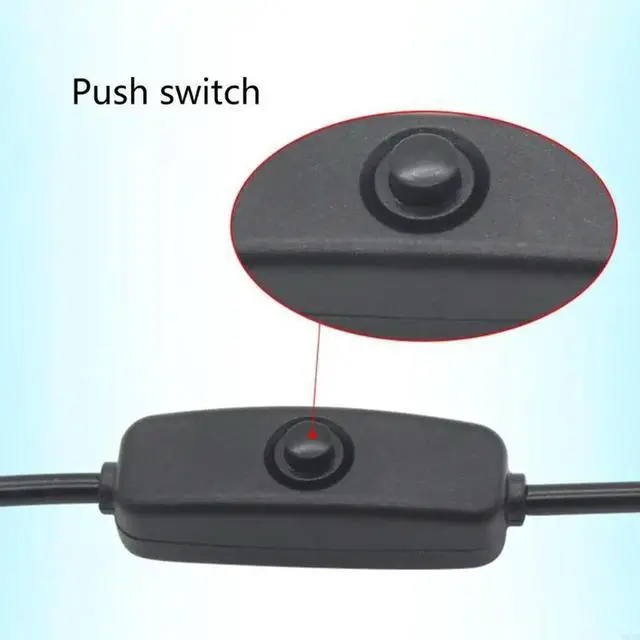 Alt view image 4 of 4 - USB Male To USB Female USB Quick Charging Cable with Switches Power Cable