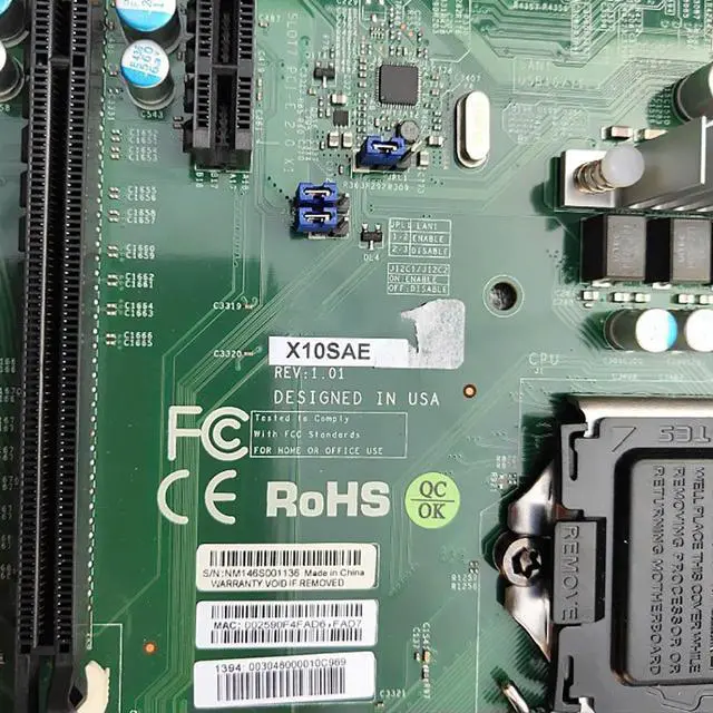 Alt view image 2 of 3 - E3-1200 v3/v4 4th/5th Gen Core i7/i5/i3 Processors LGA1150 DDR3 For S Motherboard X10SAE