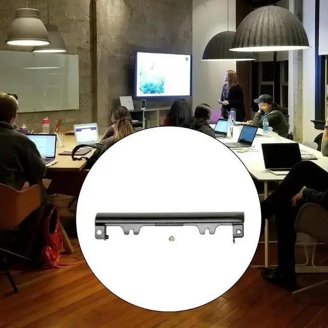 Alt view image 3 of 4 - HDD Door Lid With Screws Hard Cover Mounting Rack Panel Door Replacement for Latitude E6440 Laptops