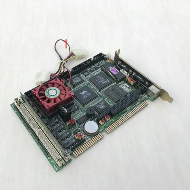 Alt view image 2 of 3 - PCA-6144V REV.A2 For Advantech Industrial Computer Motherboard 486 Half-length Board