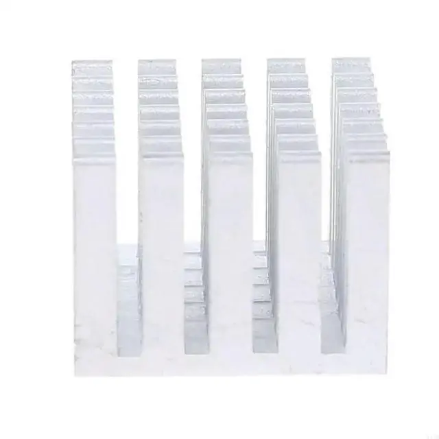 Main image of 20x20x15mm CPU GPU IC Chip Cooling Heatsinks Aluminum Radiator Heat Sink 5Pcs