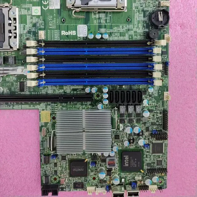 Alt view image 2 of 3 - Xeon Processor 5600/5500 Series 82576 Dual-Port Gigabit Ethernet Controller For S Server Motherboard X8DTU