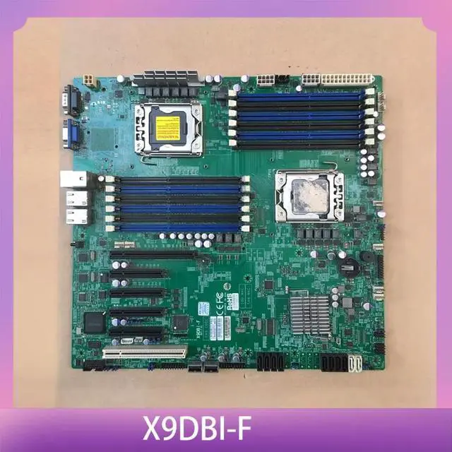 Main image of Xeon Processor E5-2400 v2 LGA1356 DDR3 For S Dual Server Motherboard X9DBi-F