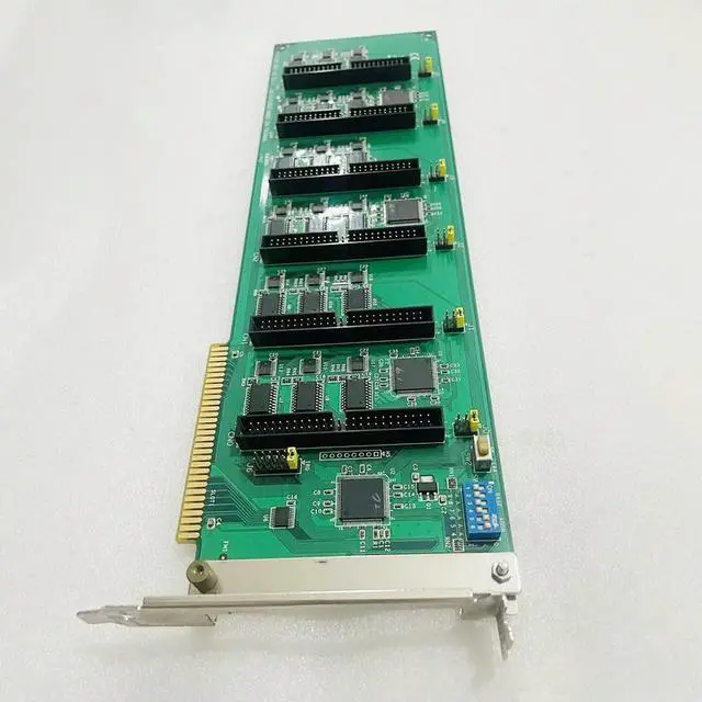 Alt view image 3 of 3 - 144 Bit Digital I/O Card ISA Counter Card For Advantech PCL-722 REV.B1