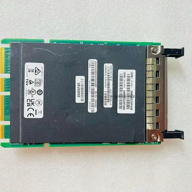Alt view image 2 of 3 - For QLOGIC 03GX299 10G RJ45 four port 10 Gigabit Ethernet card QL41134HQRJ-LN