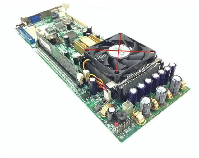 Alt view image 3 of 3 - For Axiomtek Industrial Compter Motherboard SYS7180VE VER:1.2 1.1 SYS7180VE
