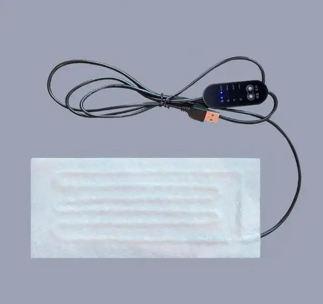 Alt view image 4 of 4 - 5V USB Heating Pads for DIY Heated Gloves Warm Pads for Foot Knees for Health