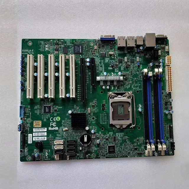 Alt view image 3 of 3 - For S Industrial Control Motherboard E3-1200 v3/v4 4th Gen Core i3 DDR3 LGA1150 X10SLA-F