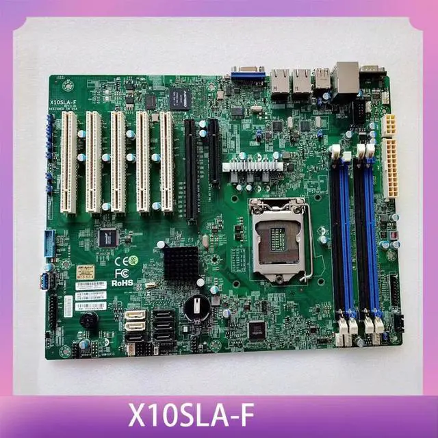 Main image of For S Industrial Control Motherboard E3-1200 v3/v4 4th Gen Core i3 DDR3 LGA1150 X10SLA-F
