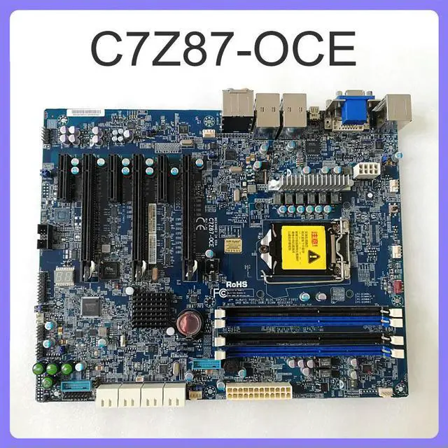 Main image of 4th Generation Core i3 i5 i7 Series LGA1150 For S Single Path Desktop PC Motherboard C7Z87-OCE