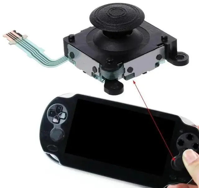 Alt view image 4 of 4 - For 2000 3D Analog Joystick Controller Thumb Replace