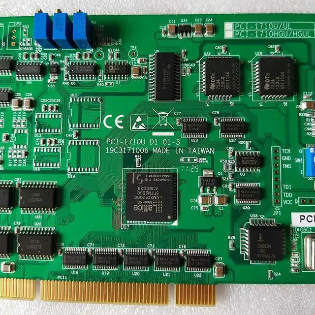 Alt view image 3 of 3 - 12 Bit 16-Channel Multi-Function Card Analog Input/Output Card Multifunctional Data Acquisition IO Card For Advantech PCI-1710UL