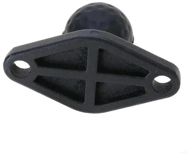 Alt view image 2 of 4 - Motorcycle Handlebar Clamp Base 25mm Rubber Ball for Head Mount for Microphone Cellphones GPS Navigation Bracket Accesso
