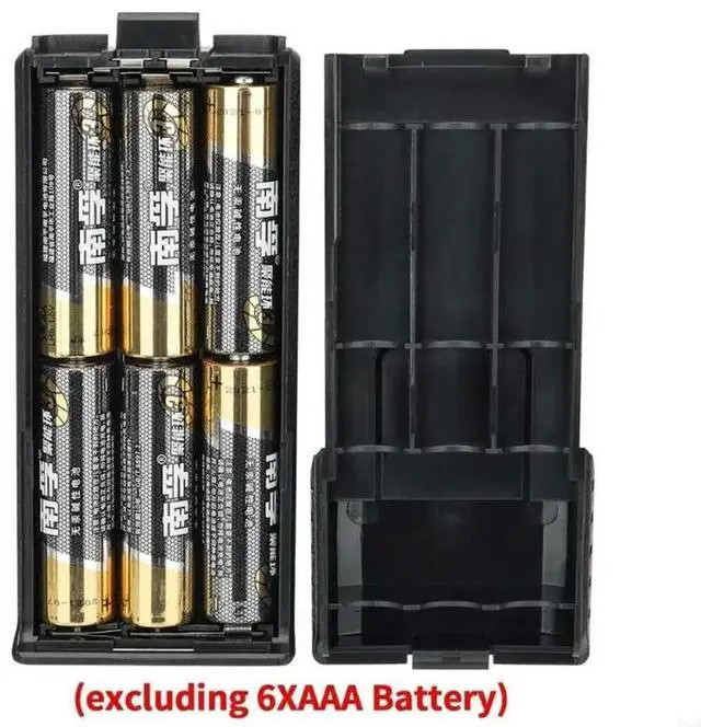 Alt view image 2 of 4 - 6xAA Batteries Shell ExtendedCase Two Way Radio Accessories for UV-5R