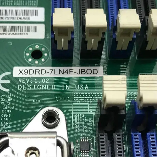 Alt view image 2 of 3 - E5-2600 Family ECC DDR3 LGA2011 For S Motherboard X9DRD-7LN4F-JBOD