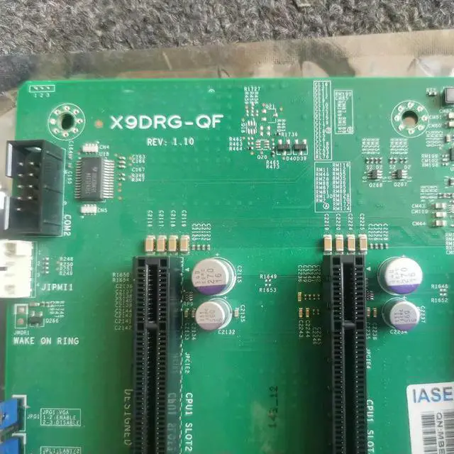 Alt view image 3 of 3 - Xeon E5-2600 V1/V2 Family LGA2011 DDR3 For S Motherboard X9DRG-QF