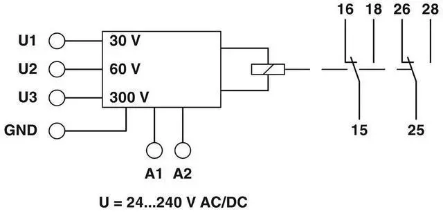 Alt view image 2 of 3 - For Phoenix EMD-FL-V-300 2866048 Voltage Monitor Monitoring RelayFast Ship