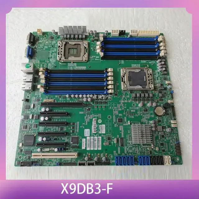 Main image of For S Server Motherboard Support C606 LGA 1356 DDR3 Xeon Processor E5-2400 and E5-2400 v2 X9DB3-F
