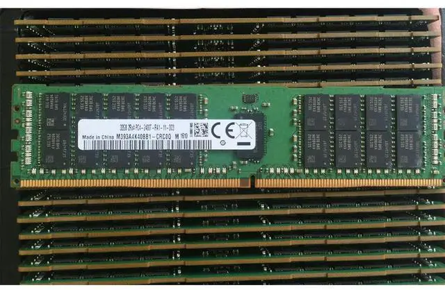 Alt view image 6 of 6 - 32G DDR4 PC4-2400T RECC Server Memory For RH2288 V3 RH2288H V3 32GB PC RAM