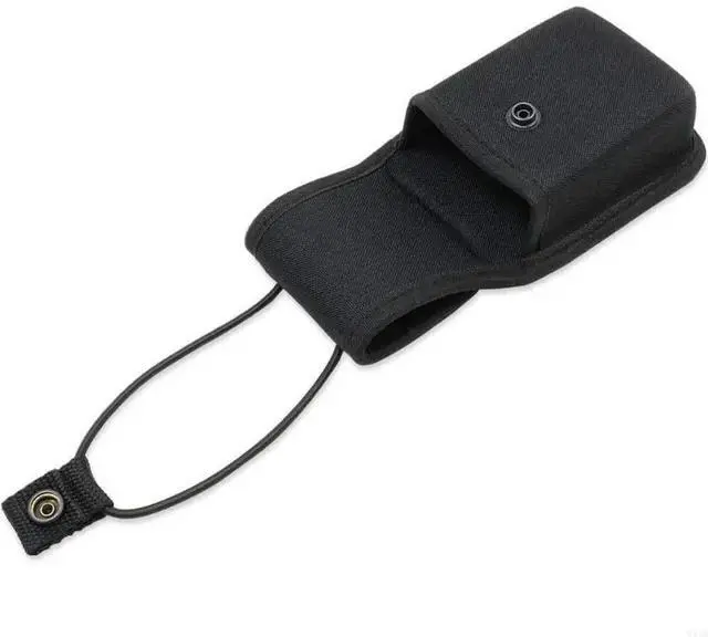 Alt view image 3 of 4 - Nylon Walkie-Talkie Holder Bag Two Way Radio Case Walkie-Talkie Bag Pocket