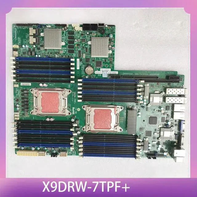 Main image of Xeon Processor E5-2600 V1 V2 Family LGA2011 DDR3 For S Server Motherboard X9DRW-7TPF+