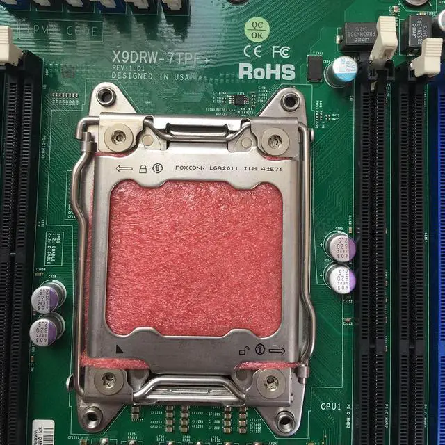 Alt view image 2 of 3 - Xeon Processor E5-2600 V1 V2 Family LGA2011 DDR3 For S Server Motherboard X9DRW-7TPF+