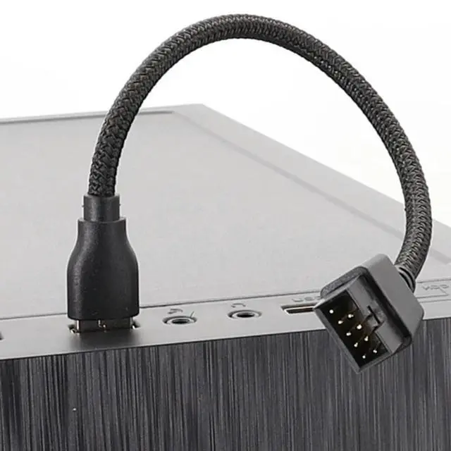 Alt view image 3 of 4 - Usb A Male To 9-Pin 9pin Motherboards Built-In WaterCooled Data To Extension Dropshipping