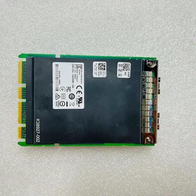 Alt view image 2 of 3 - For 061X09 E810-XVDA2 dual port SFP28 25Gb OCP3.0 dual port 10 Gigabit Ethernet card