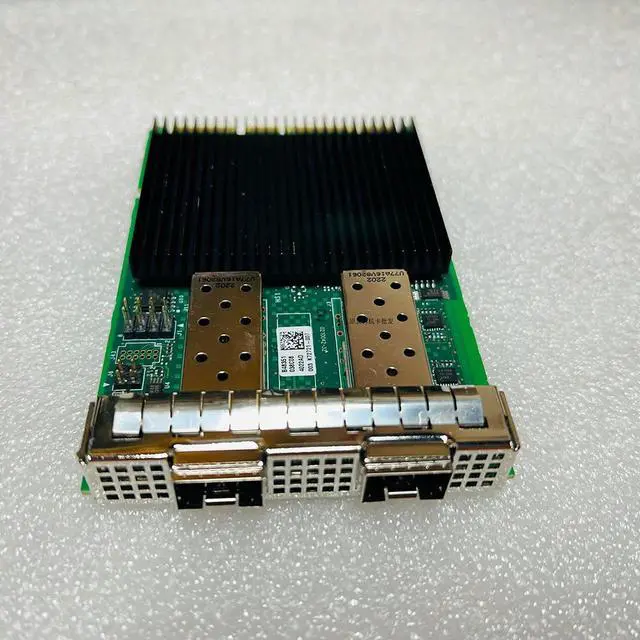 Alt view image 3 of 3 - For 061X09 E810-XVDA2 dual port SFP28 25Gb OCP3.0 dual port 10 Gigabit Ethernet card