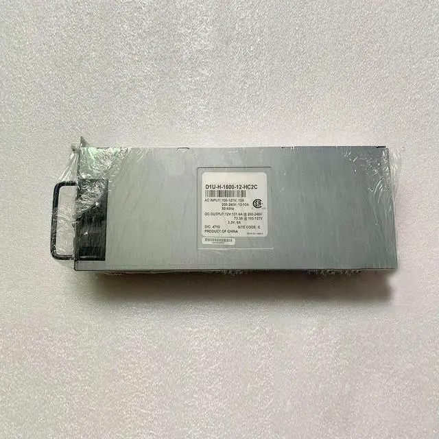 Alt view image 2 of 4 - For Tecal E6000 D1U-H-1600-12-HC2C Power Supply MuRata