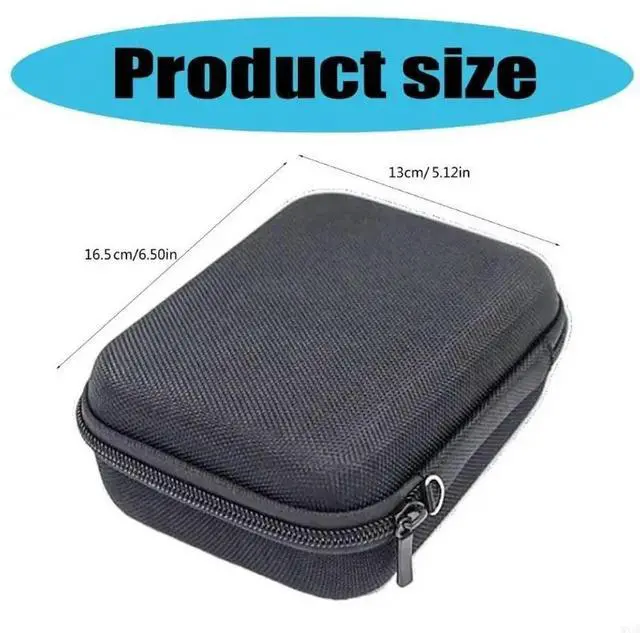 Main image of Protective Storage Box for Wire Mouse Keep Mouse Secure with Soft Lining Carry Case Mouse Pouches Protectors Accessory