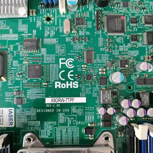 Alt view image 2 of 3 - Xeon Processor E5-2600 V1 V2 Family LGA2011 DDR3 For S Motherboard X9DRW-7TPF