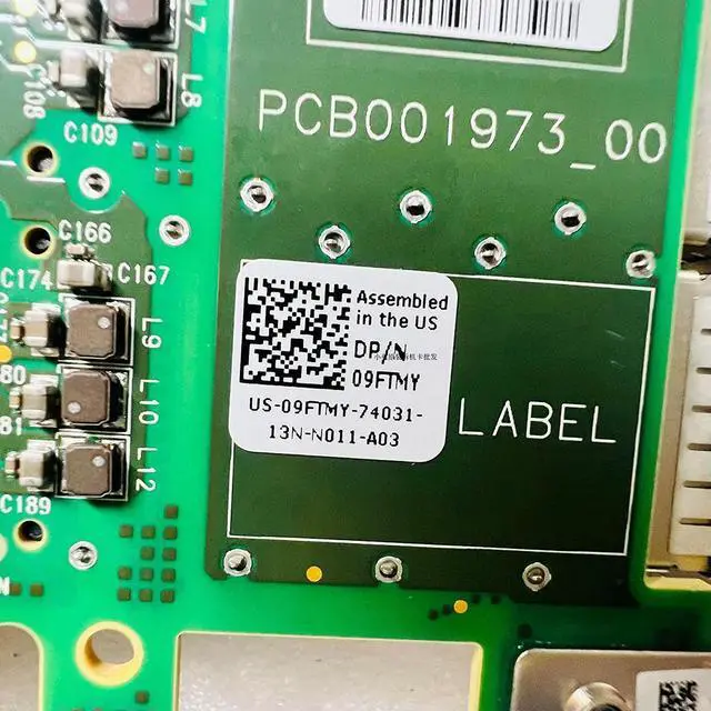 Main image of For Mellanox ConnectX-5 100G Dual Port 10G Fiber Optic Network Card MCX516A 09FTMY