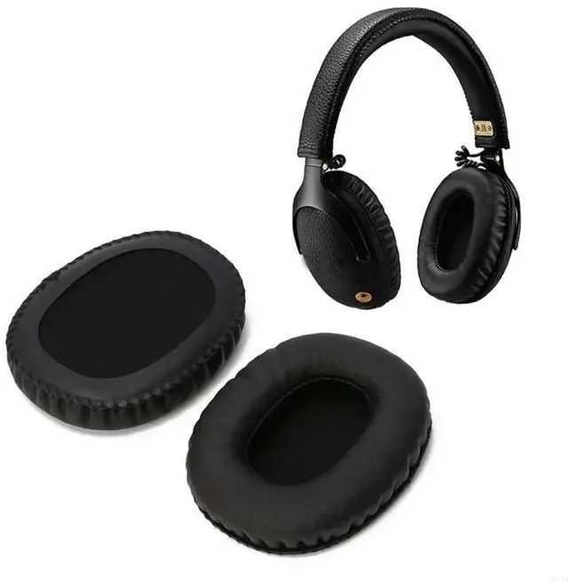 Alt view image 4 of 4 - Earpads Ear Pad Set for Marshall Headset Ear Cushion Headphones Memory Foam Earpads Earcaps for Marshall