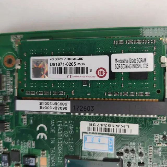 Alt view image 3 of 3 - For Advantech Industrial Computer Touch All-in-one Motherboard EAMB-1130