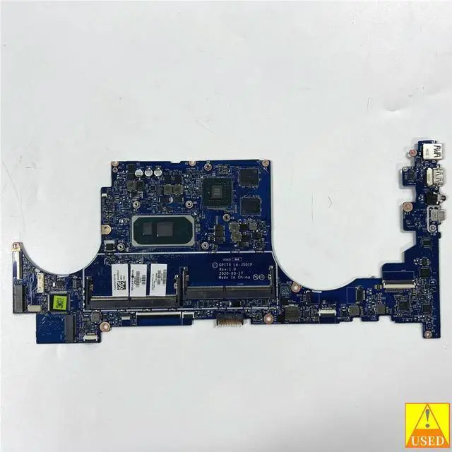 Main image of Laptop Motherboard L87980-601 LA-J501P For 17-CGwithSRG0N I7-1065G7 MX330 4GB cpu Fully Tested, Works ly