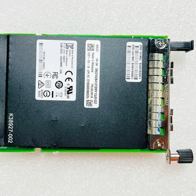Alt view image 2 of 3 - E810-XVDA2 10/25Gb 2P SFP28 OCP3 For Dual Port 10G Network Card 02JK218