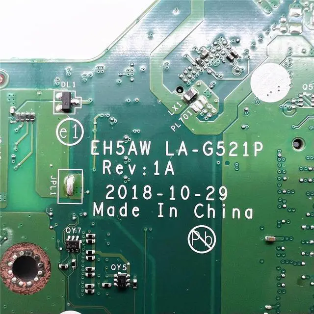 Alt view image 6 of 7 - LaptopMotherboard LA-G521P for Aspire 5 A515-52 A515-52G WITH I5-8265U Fully Tested 100% Work