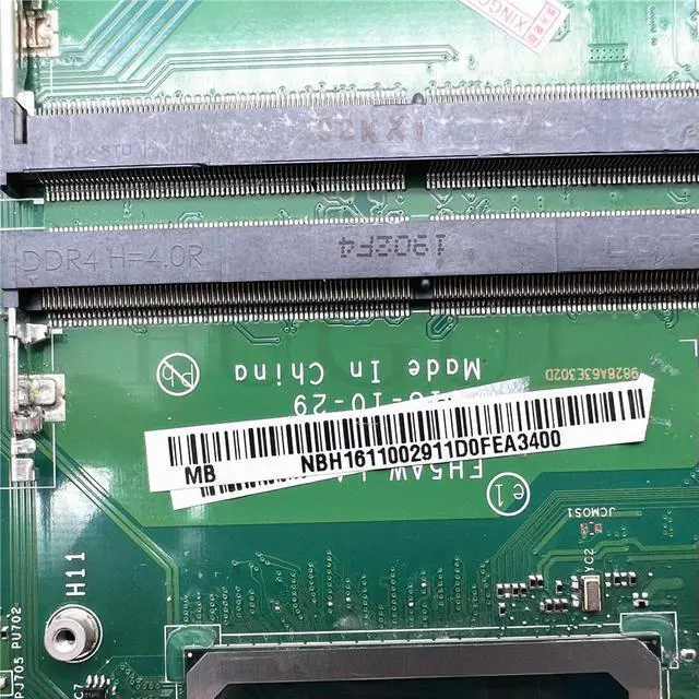 Alt view image 7 of 7 - LaptopMotherboard LA-G521P for Aspire 5 A515-52 A515-52G WITH I5-8265U Fully Tested 100% Work
