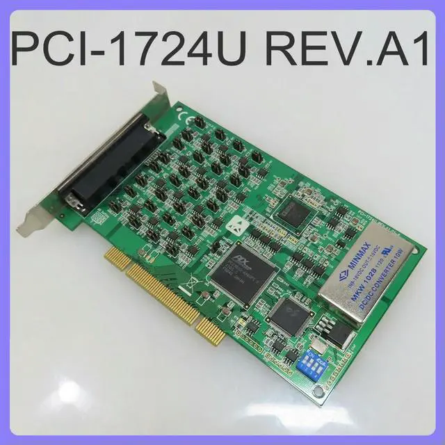 Main image of 14 Bit 32-Channel Isolated Analog Output Card For Advantech Data Capture Card PCI-1724U REV.A1