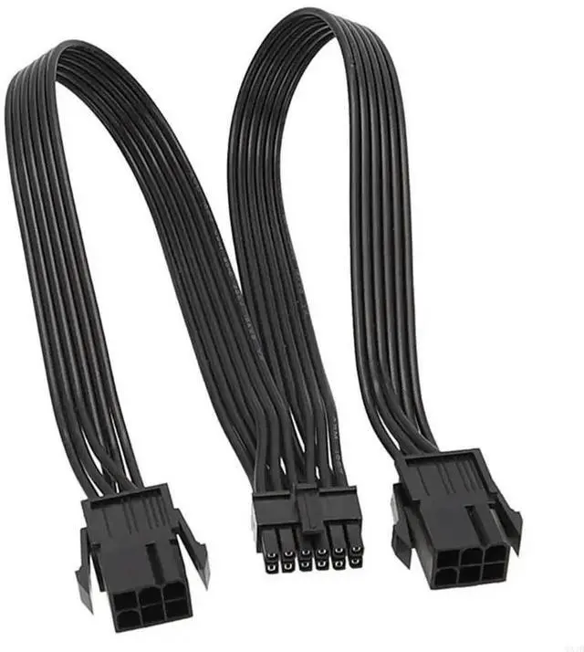 Main image of 2x6Pin to 12Pin Graphics Card Power Adapter Cable for RTX30 GPU 12Pin to 6Pin