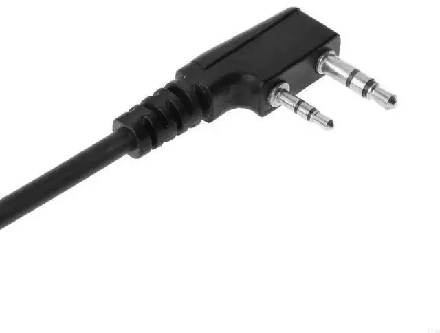 Alt view image 3 of 4 - 2 Pin PTT Handheld Speaker Mic Microphone For Baofeng for Kenwood TYT Radio Devi